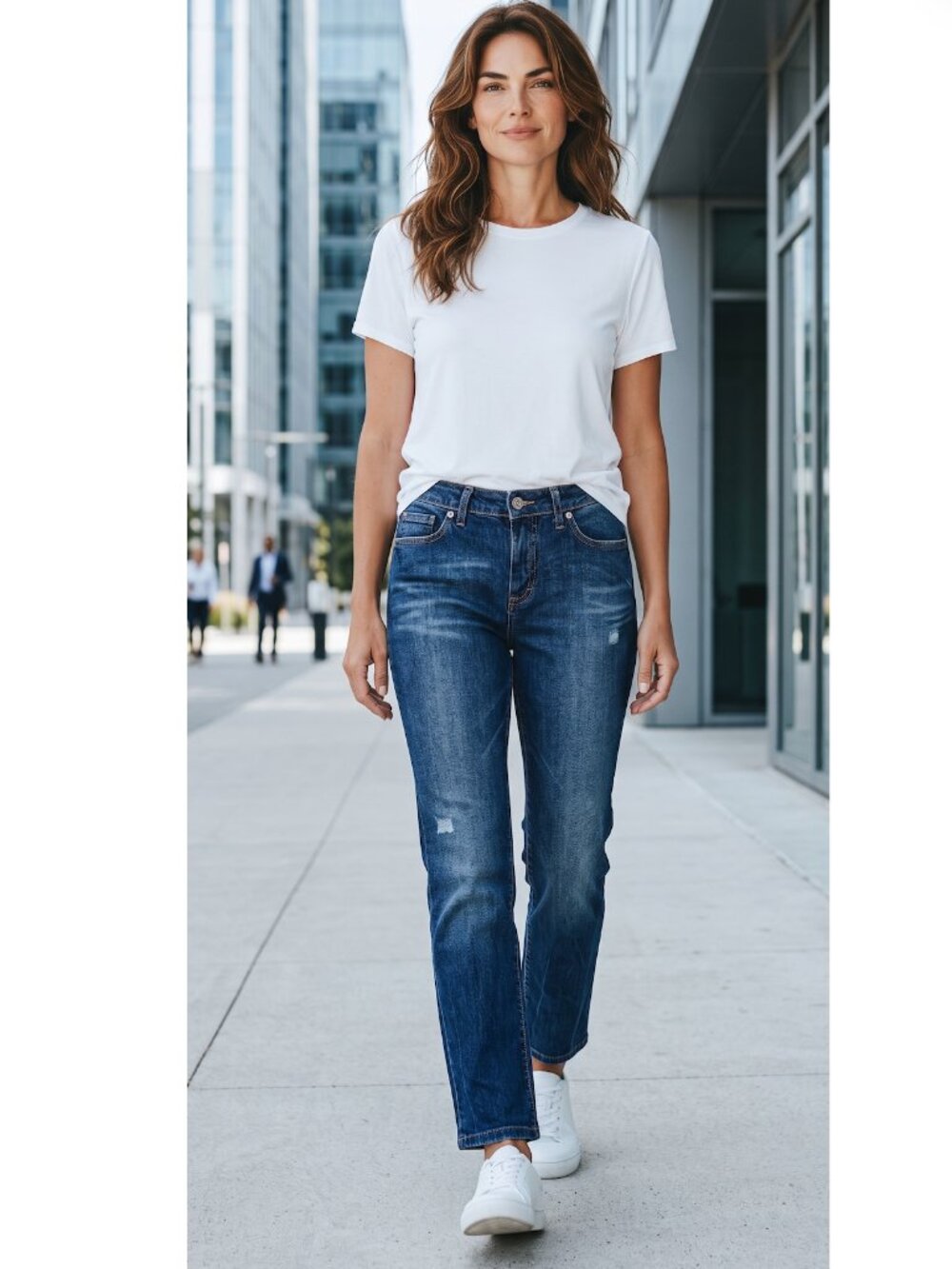 Rare Versace Couture Silver Metallic Denim Straight leg distress Jeans